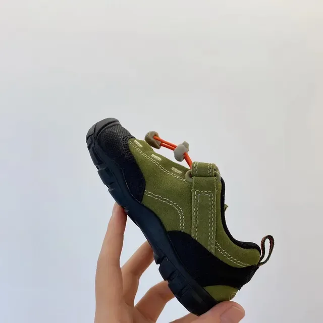 Green Navy Laceless Hook-and-Loop Strap Closure Lifestyle Sneakers 17