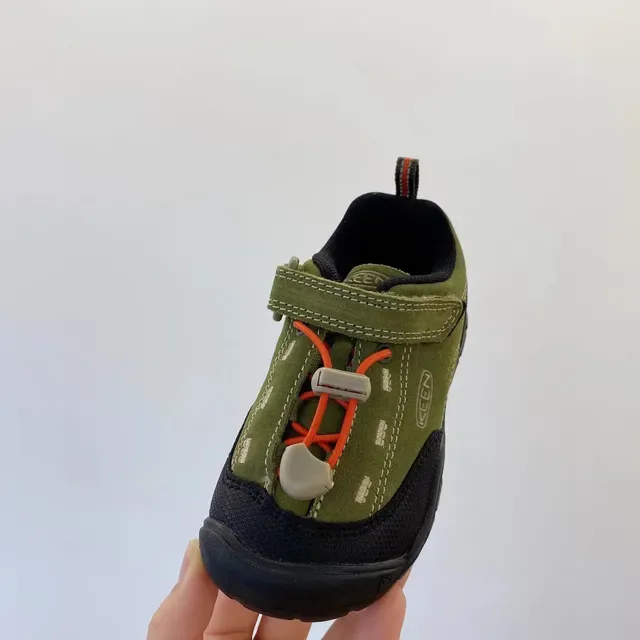 Green Navy Laceless Hook-and-Loop Strap Closure Lifestyle Sneakers 20