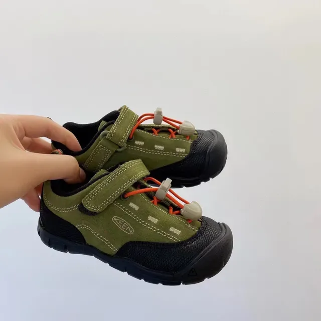 Green Navy Laceless Hook-and-Loop Strap Closure Lifestyle Sneakers 22