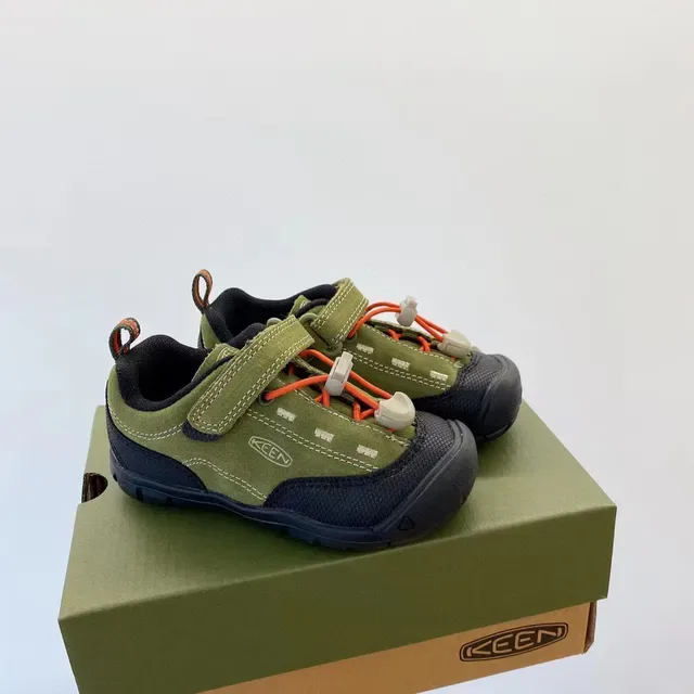 Green Navy Laceless Hook-and-Loop Strap Closure Lifestyle Sneakers 23