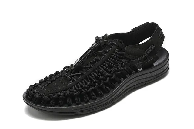 Keen Uneek sandales casuales en corde tissée beige 14