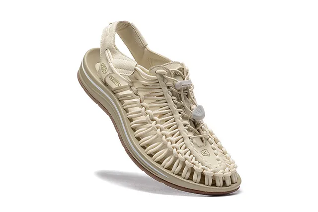 Keen Uneek sandales casuales en corde tissée beige 23