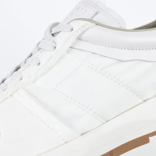 Off-White Quilted Nylon and Leather Runner Sneakers 6