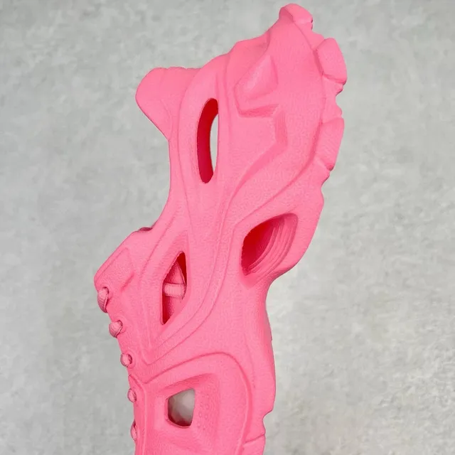 Pink Monolithic Sculpted Chunky Sneaker 4