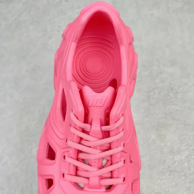 Pink Monolithic Sculpted Chunky Sneaker 6
