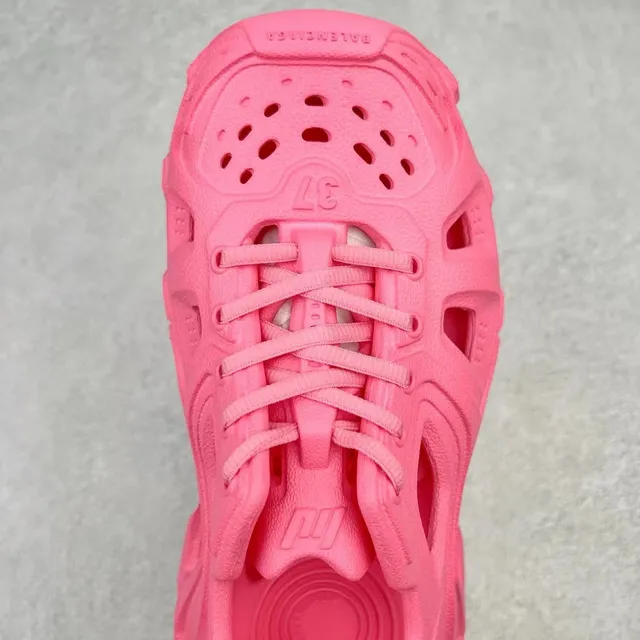 Pink Monolithic Sculpted Chunky Sneaker 7