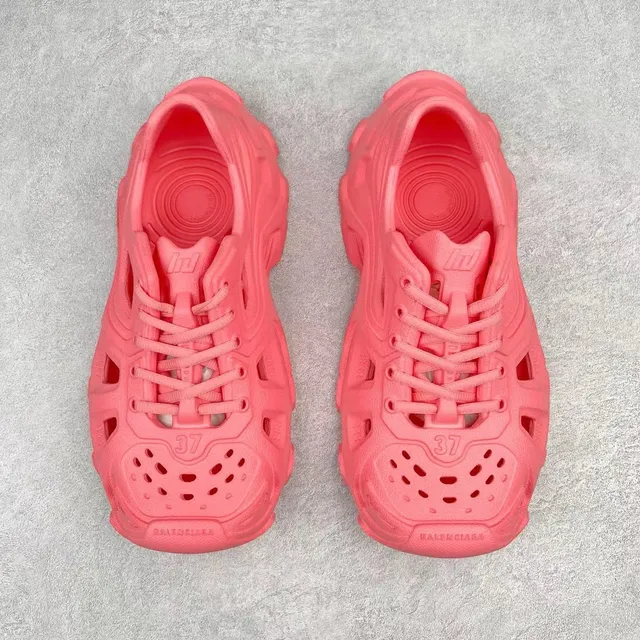 Pink Monolithic Sculpted Chunky Sneaker 9