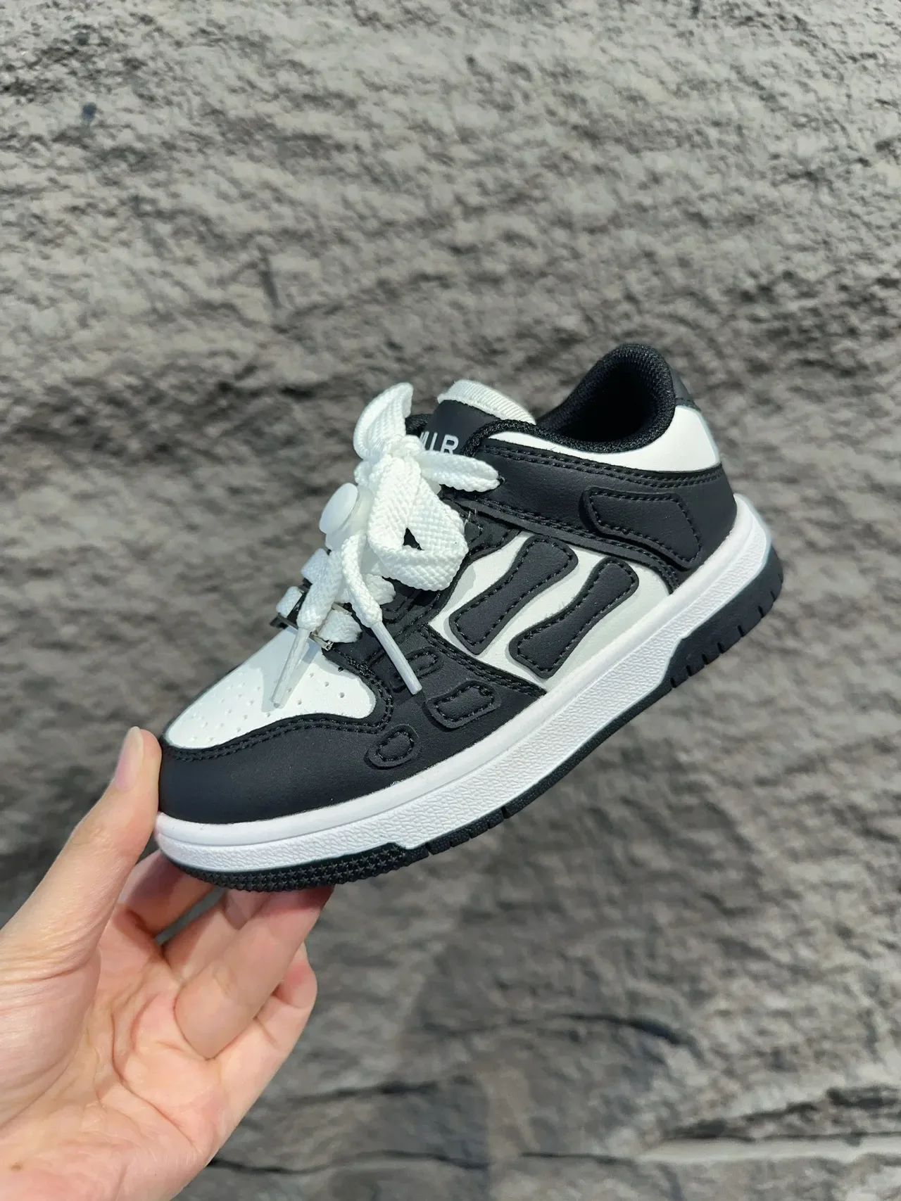 Pink White Low-Top Synthetic Overlay Paneling Sneakers 19