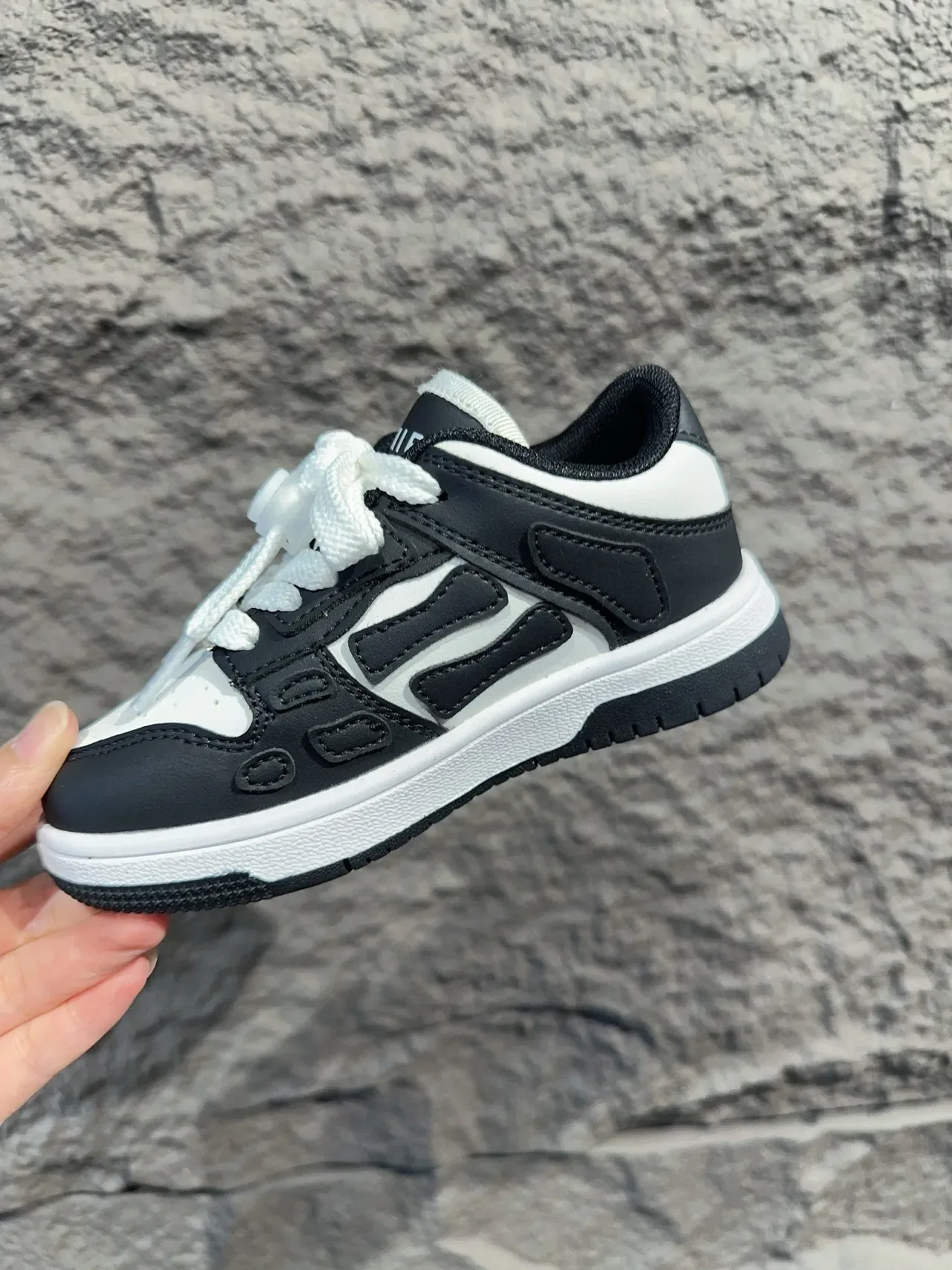 Pink White Low-Top Synthetic Overlay Paneling Sneakers 21