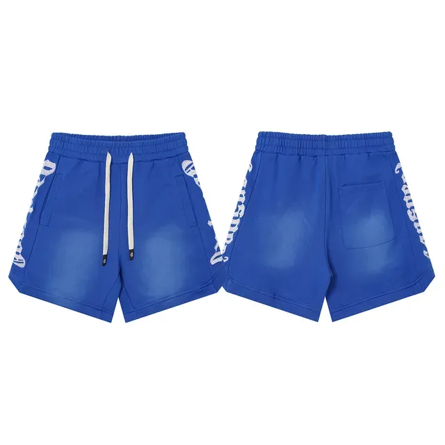 Relaxed Fit Graphic Print Drawstring Shorts 8