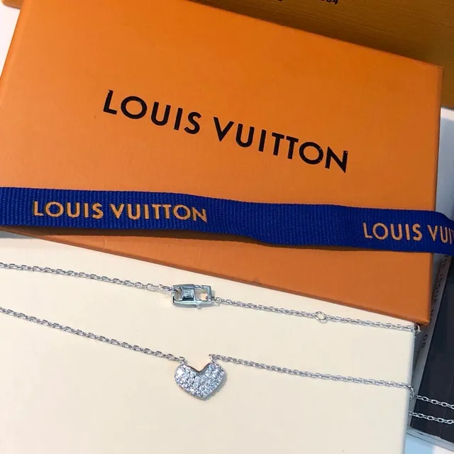 Rose Gold-Tone Pavé Heart and Lock-Style Pendant Necklaces 6
