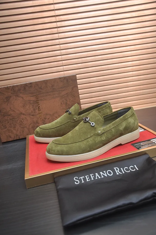 Stefano Ricci তেলবুনো স্যুড হর্সবিট লুফার 4
