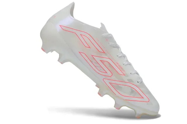 Sapatos de futebol Transparent Red Translucent Monochrome Upper Neon Pink Graphic Overlay Firm-Ground 2