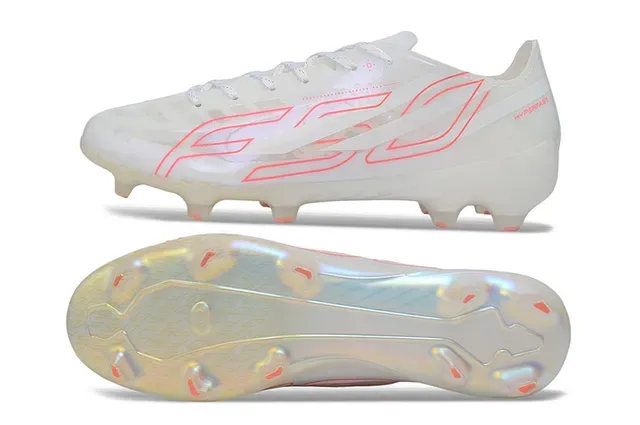Sapatos de futebol Transparent Red Translucent Monochrome Upper Neon Pink Graphic Overlay Firm-Ground 6