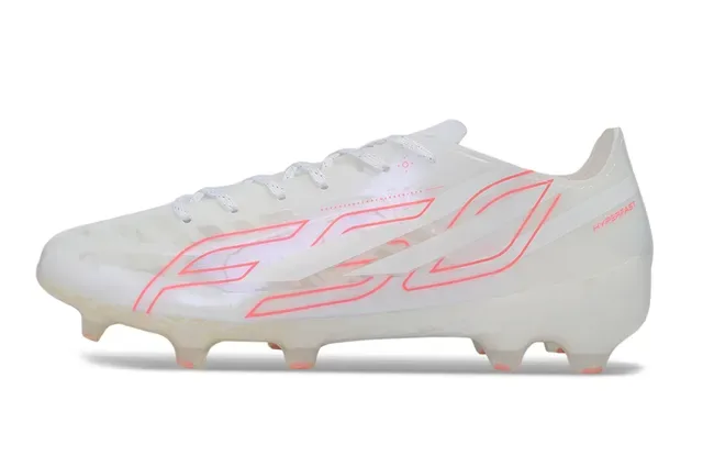 Sapatos de futebol Transparent Red Translucent Monochrome Upper Neon Pink Graphic Overlay Firm-Ground 7