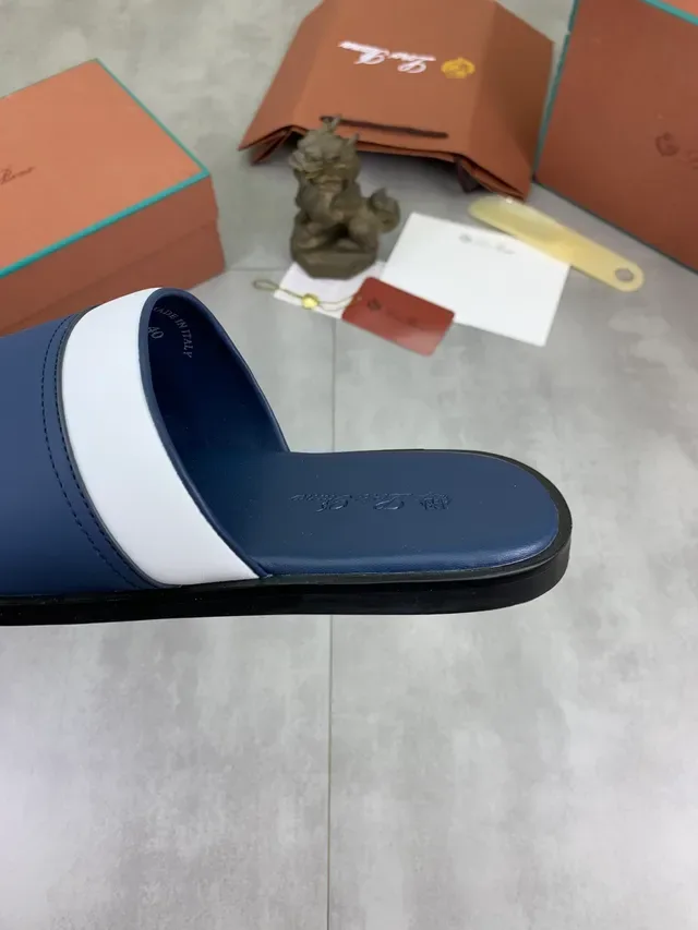 Two-Tone Colorblock Strap Slippers 4
