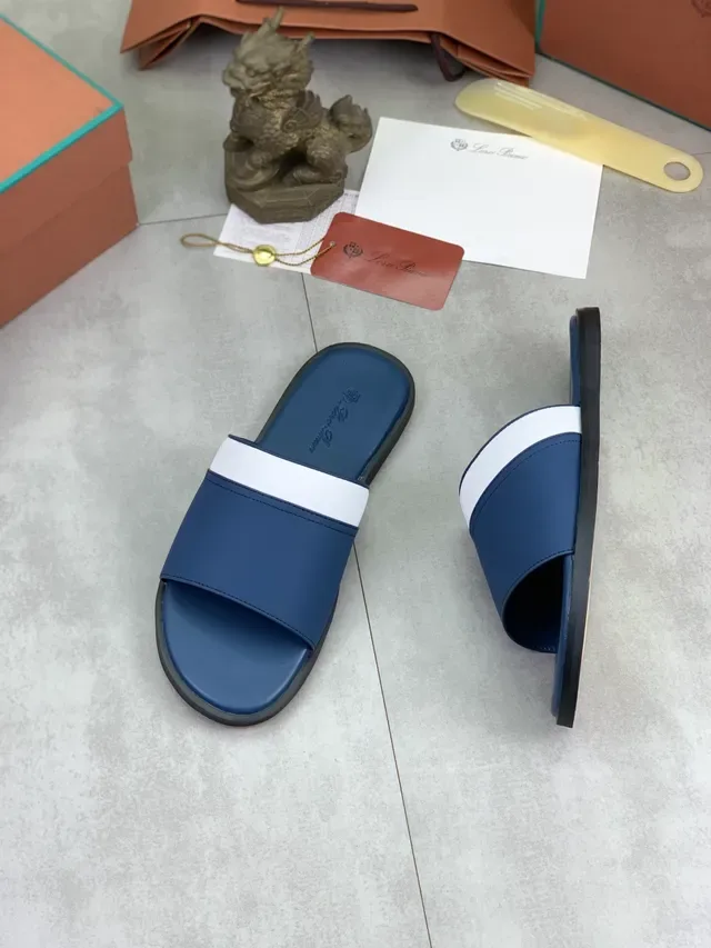 Two-Tone Colorblock Strap Slippers 9