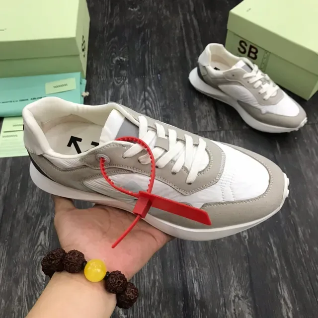 White Beige and Black Layered Upper Lifestyle Sneaker 5