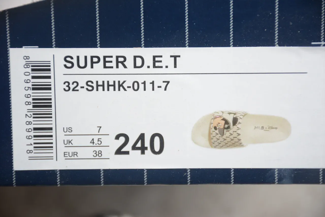 White Black Monogram-Print Strap Molded Rubber Sole Slippers 2