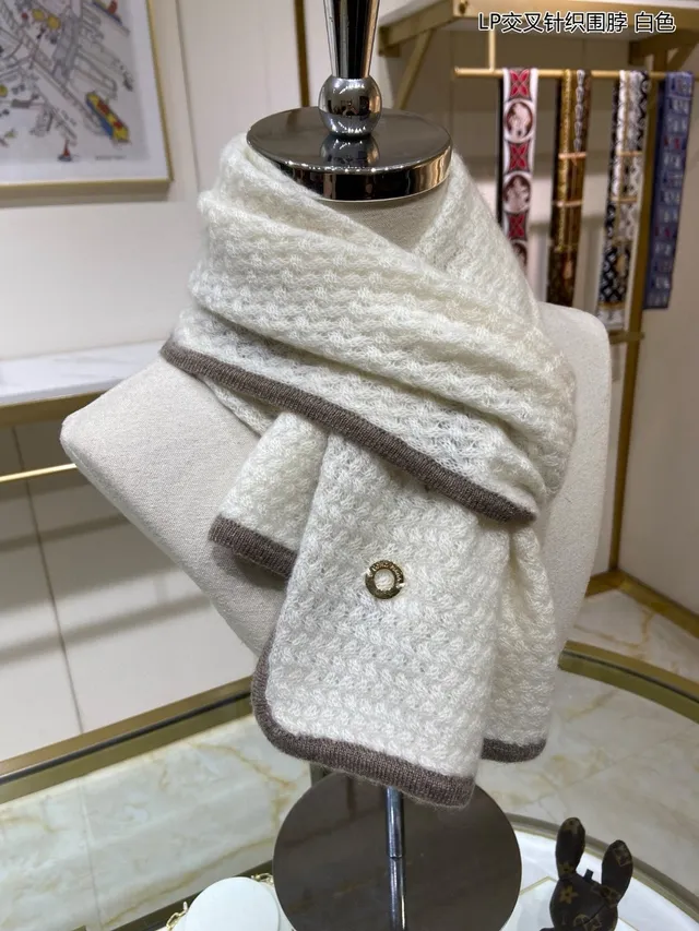 White Brown Cross-Knit Texture Ribbed Trim Cardigan 7