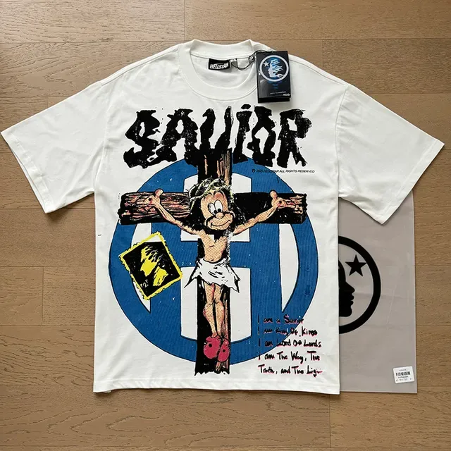 White Graphic-Print Oversized T-Shirt 9
