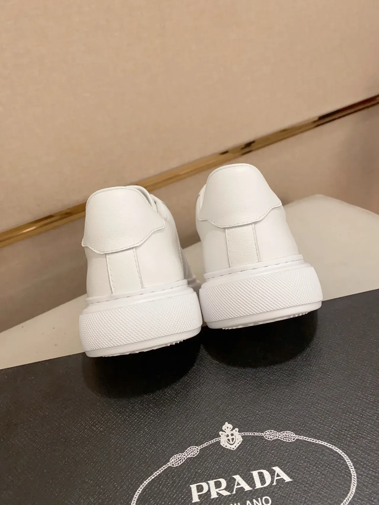 White Leather Low-Top Lifestyle Sneaker 2