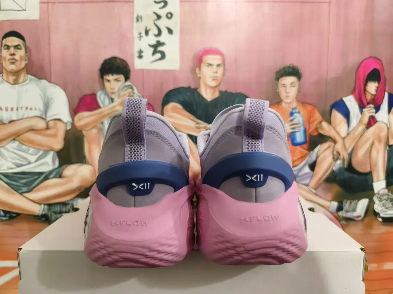 Wilson وردي بنفसجي Low-Top Silhouette شفاف كعب cushioning नाफذة أحذية كرة السلة 3