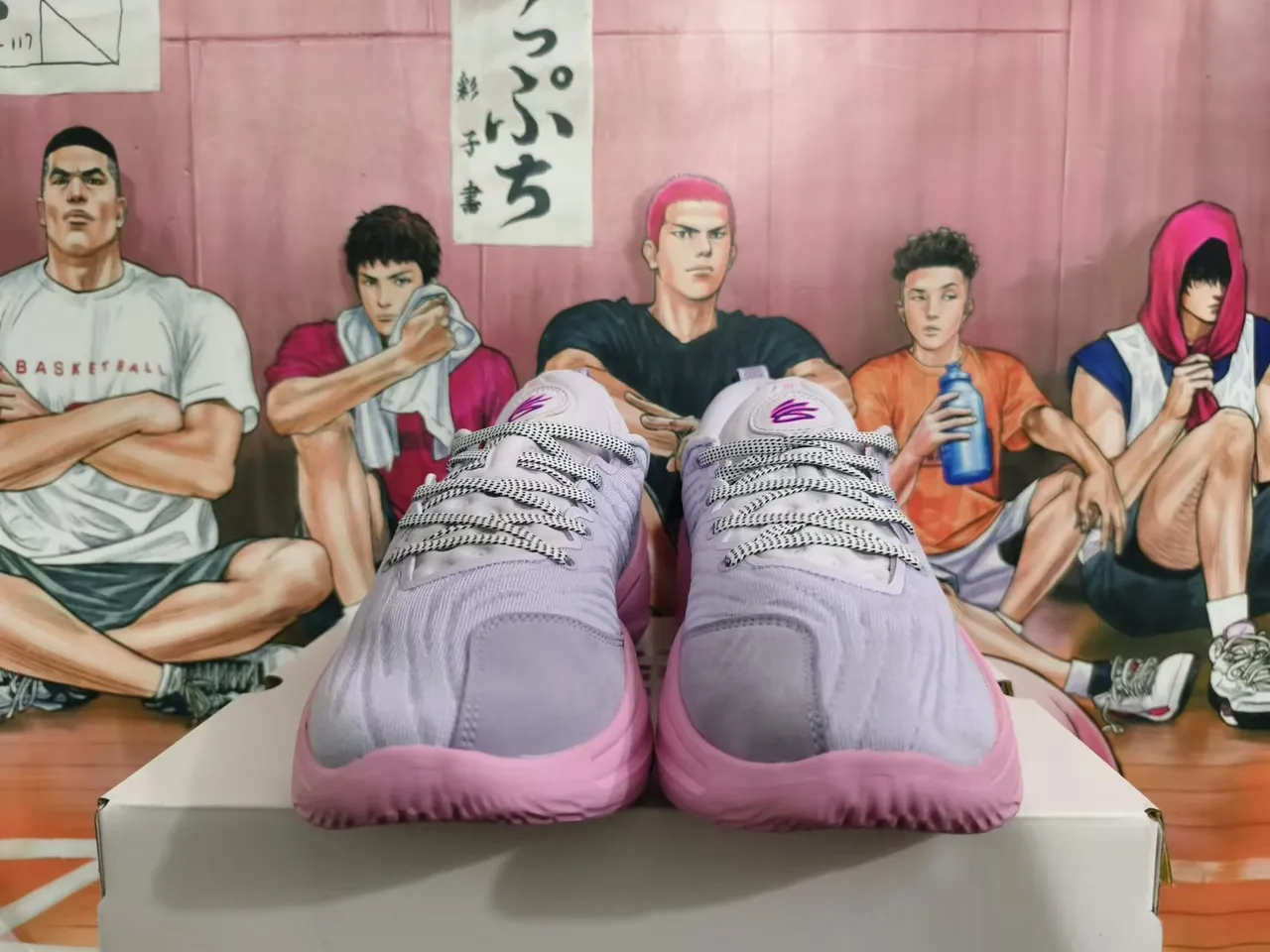 Wilson وردي بنفसجي Low-Top Silhouette شفاف كعب cushioning नाफذة أحذية كرة السلة 4