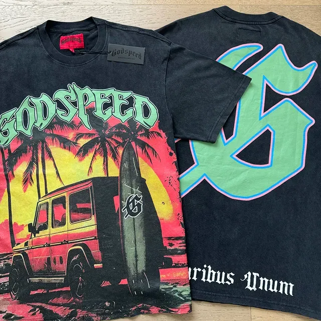 Godspeed Graphic Print Black T-Shirt 4