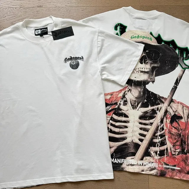 Godspeed Graphic Print Oversized T-Shirt 4