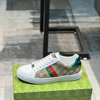 Gucci Ace GG Monogram Web Stripe Lifestyle Sneakers