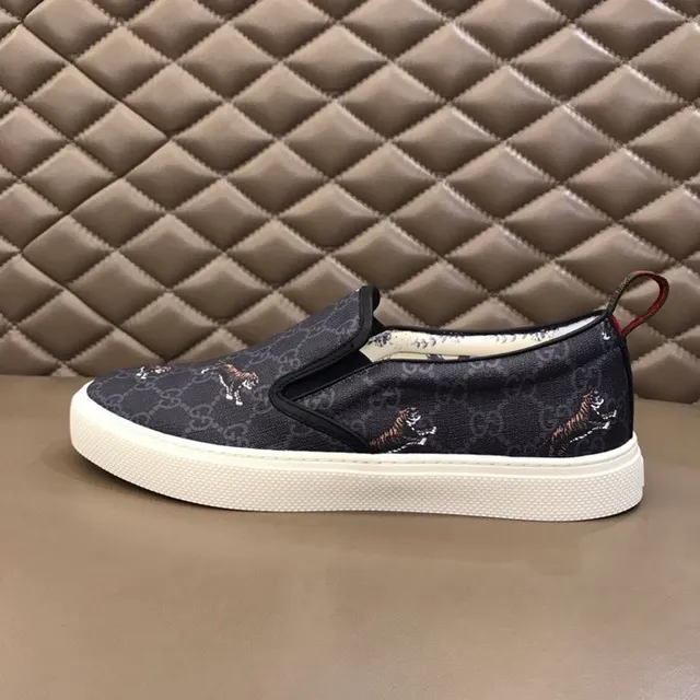Gucci Ace Tiger broderie GG Monogram mocassins slip-on 2