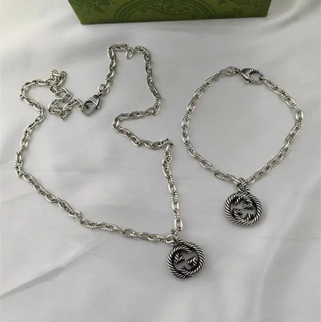 Gucci GG Marmont Interlocking G Rope Pendant Necklaces 4