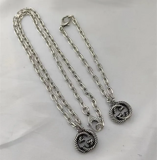 Gucci GG Marmont Interlocking G Rope Pendant Necklaces 5