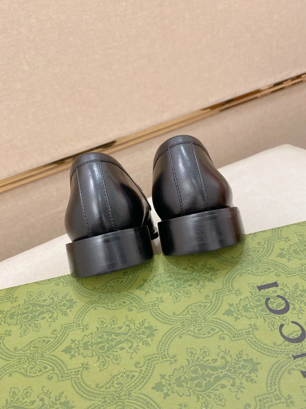 Gucci Horsebit 1955 Cuir Noir Horsebit Loafer 3