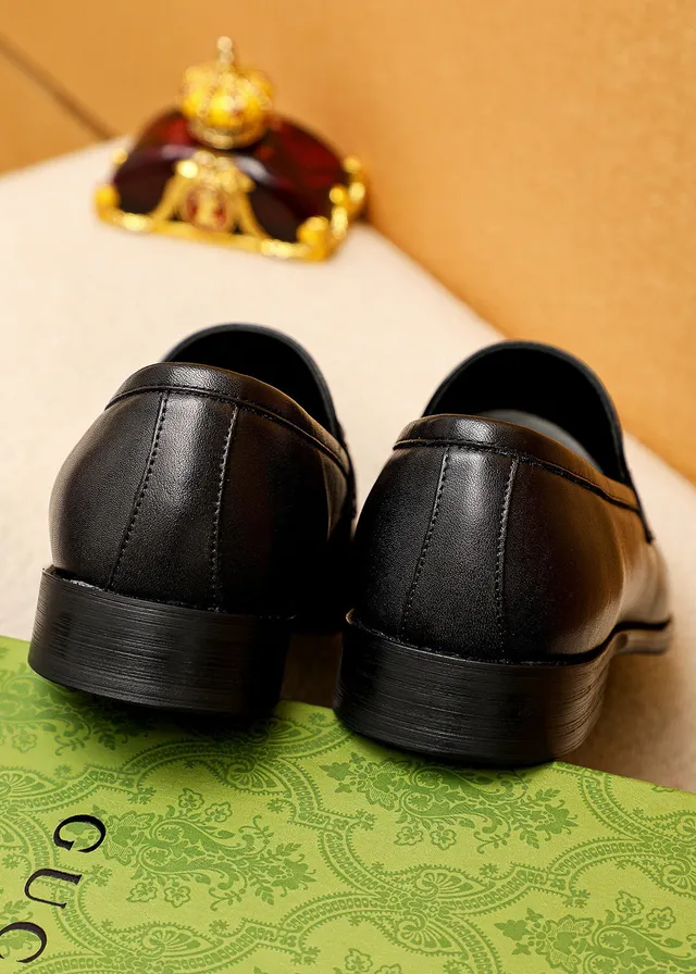 Gucci Horsebit 1955 Black Leather Horsebit Loafers 4