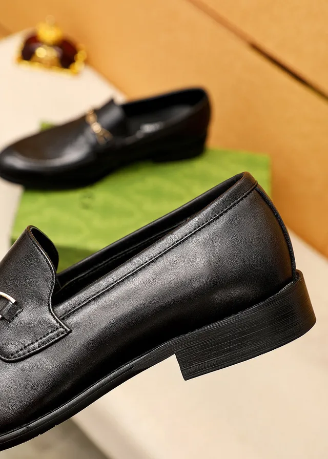 Gucci Horsebit 1955 Black Leather Horsebit Loafers 5