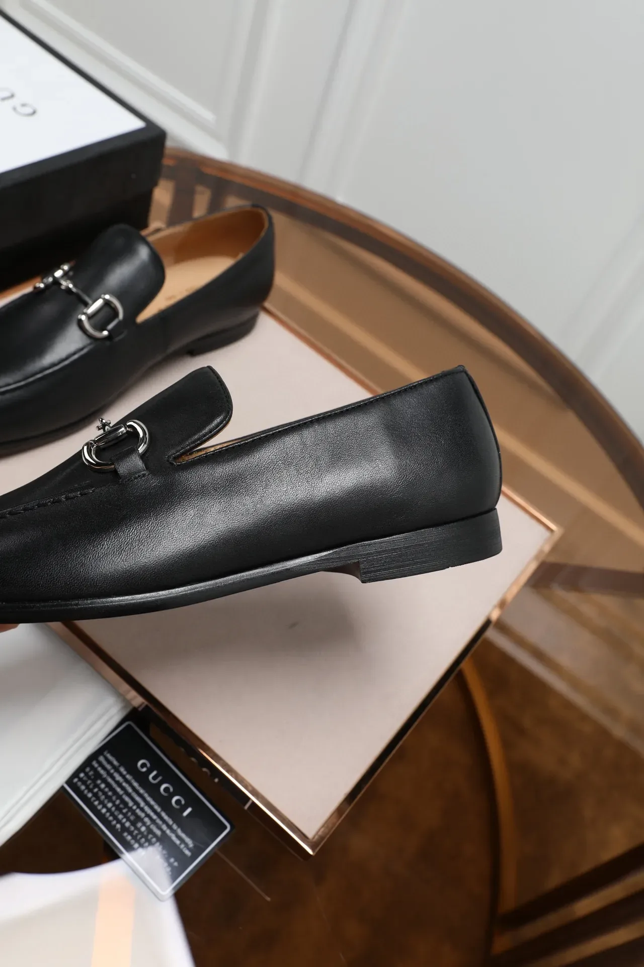 Gucci Horsebit 1955 Black Leather Horsebit Loafers 4