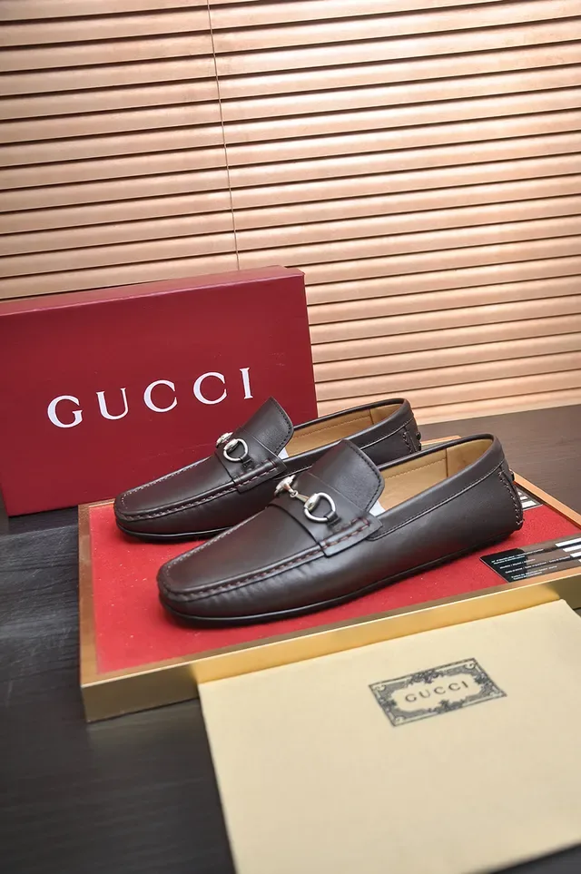 Gucci Horsebit 1955 Brown Leather Loafer 2
