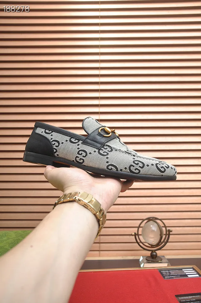 Gucci Horsebit 1955 GG Monogram Canvas লুফার্স 7