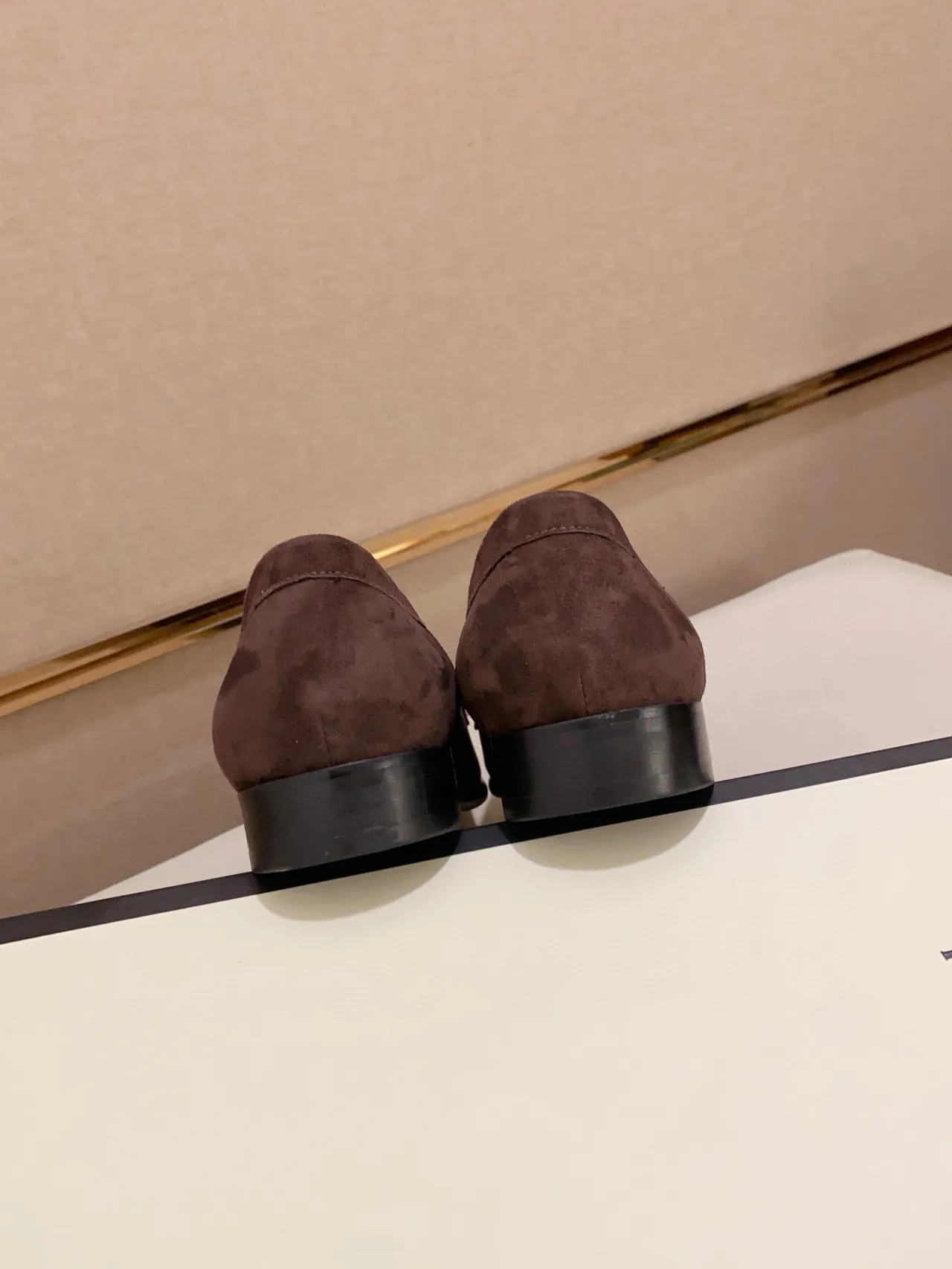 Gucci Horsebit Loafer Burgundy Suede Loafers 4