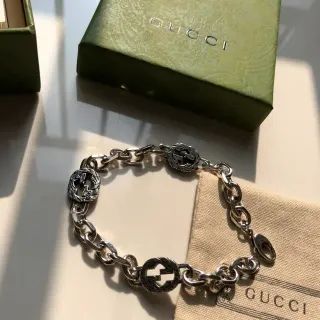 Gucci Interlocking G Medallion Chain Bracelet