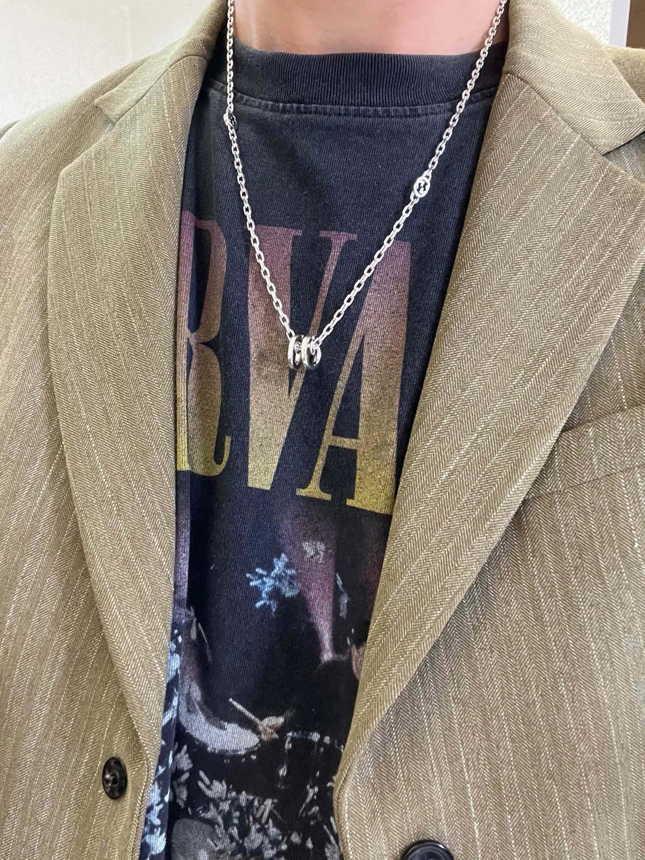 Gucci Interlocking G Silver Chain Necklace 2