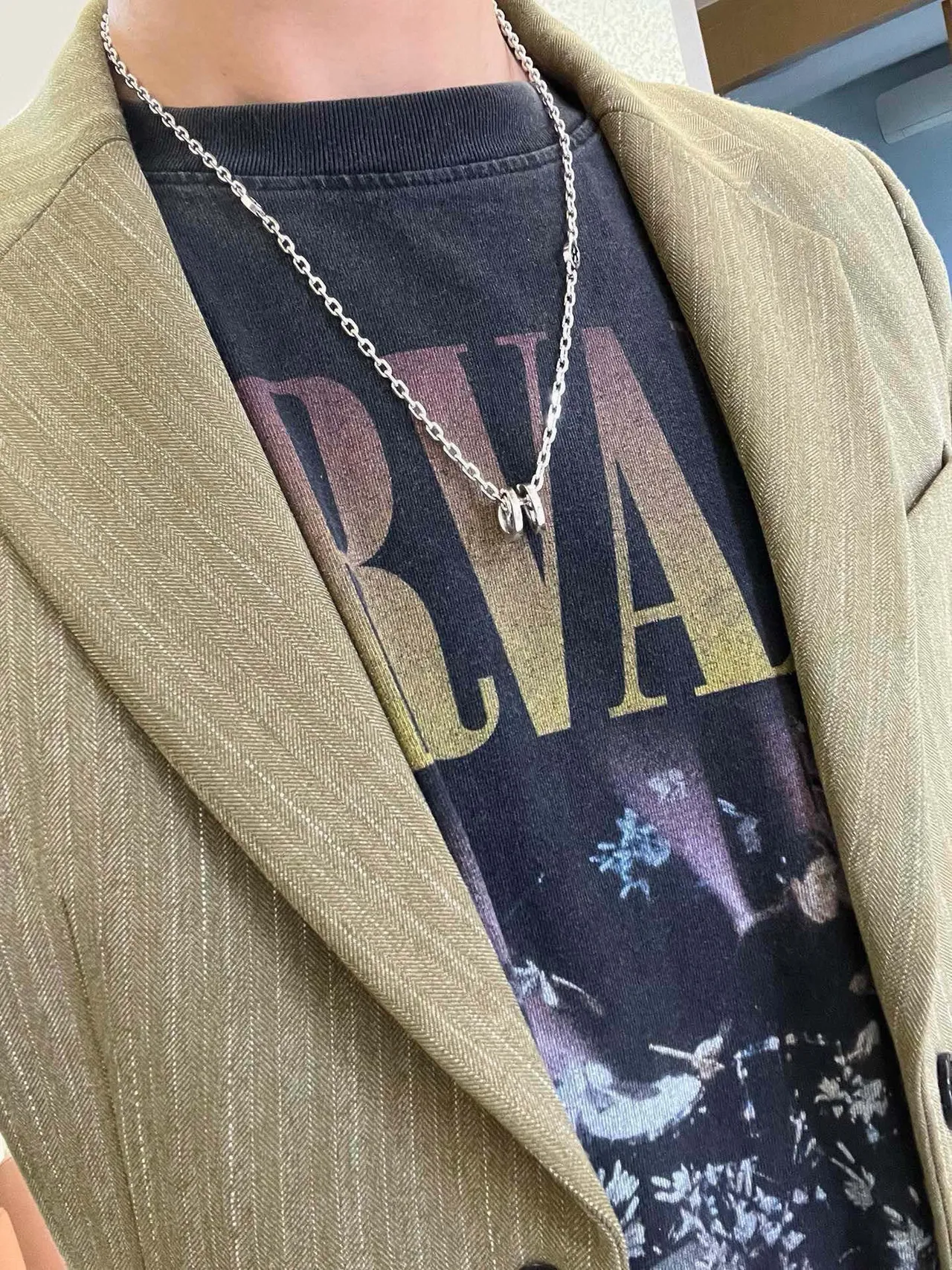Gucci Interlocking G Silver Chain Necklace 5