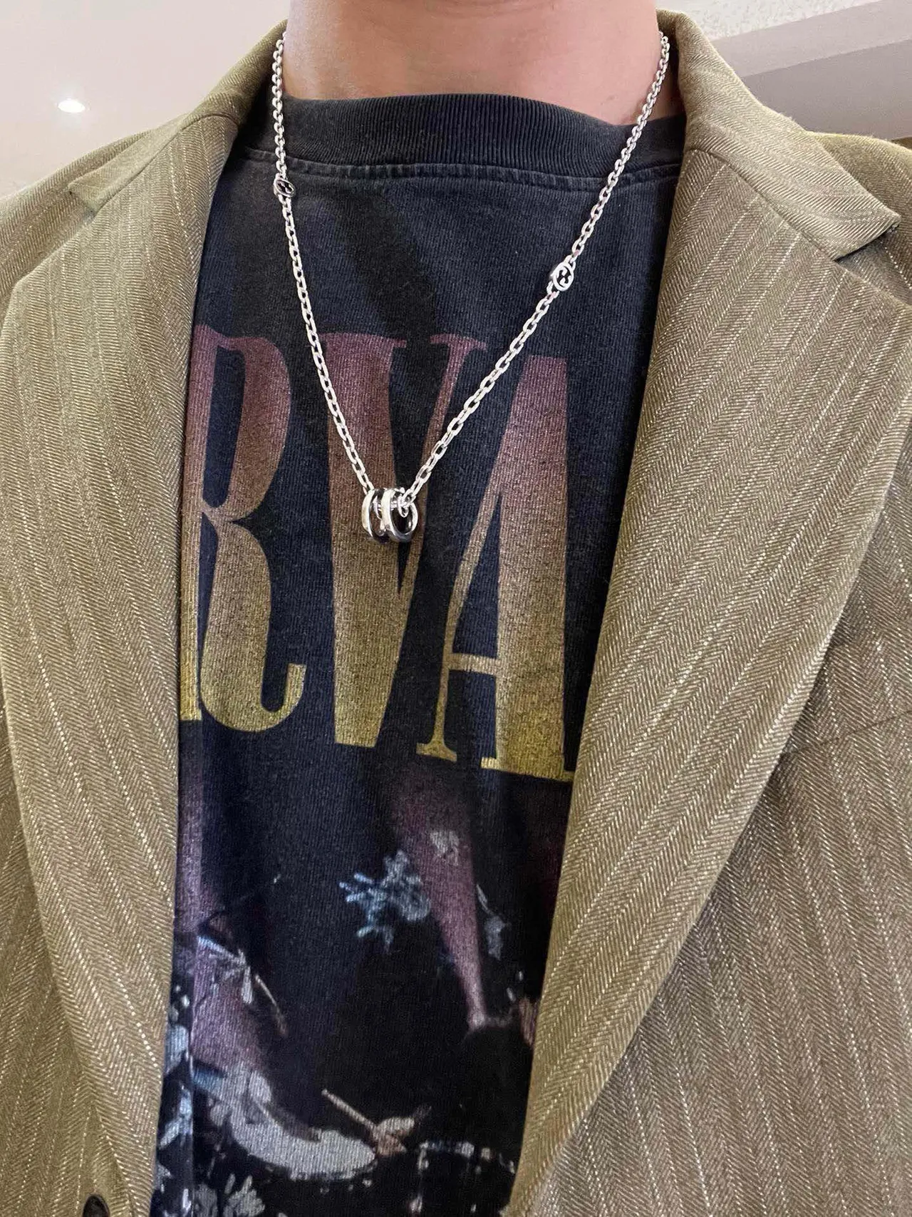 Gucci Interlocking G Silver Chain Necklace 8