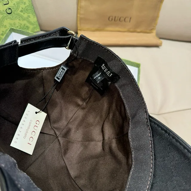 Gucci Kingsnake Preto Verde GG Monogram Canvas Web Stripe Band Boné de Beisebol 3