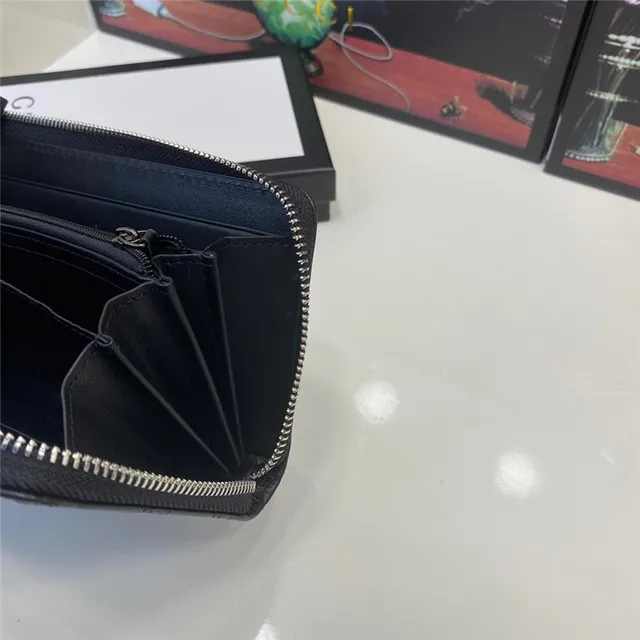 Gucci Ophidia embossada GG Monogram carteira longa preta 2