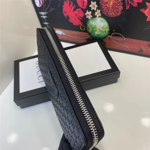 Gucci Ophidia embossada GG Monogram carteira longa preta 4