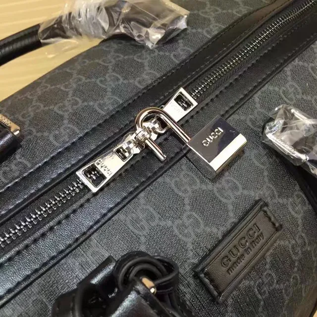 Gucci Ophidia GG Supreme Black Duffle Bag 4