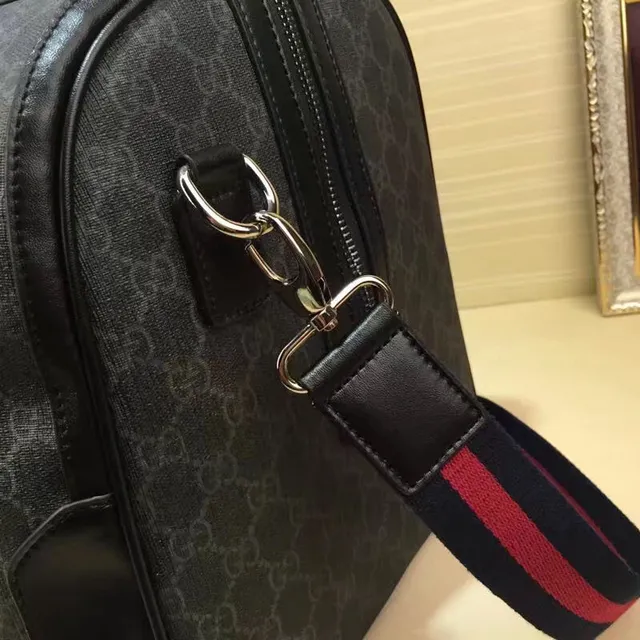 Gucci Ophidia GG Supreme Black Duffle Bag 5